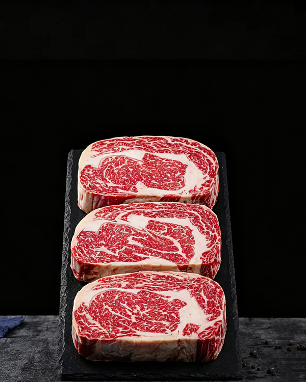 Australian M5+ Black Angus Ribeye Steak